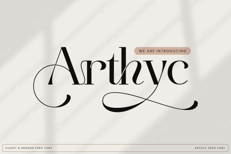 Stylish Serif Font