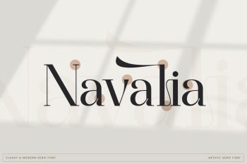 Stylish Serif Font