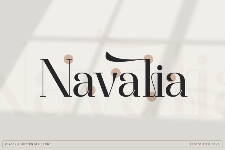 Stylish Serif Font