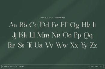 Stylish Serif Font
