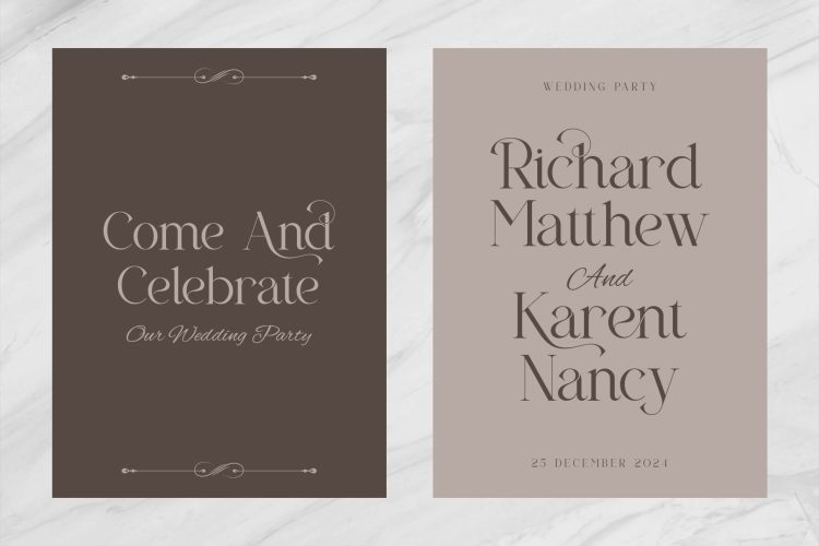 Serif Font