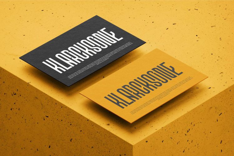 Modern Sans Serif Font