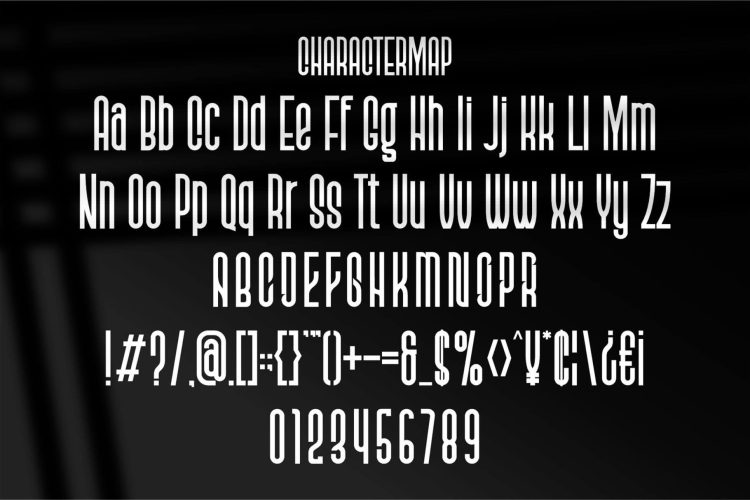 Modern Sans Serif Font