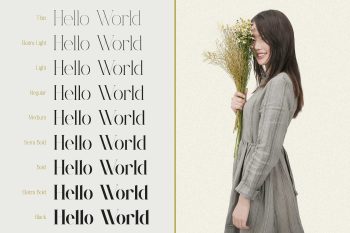 serif font family