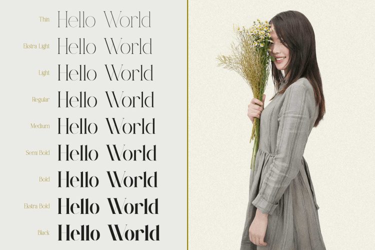 serif font family