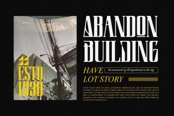 Modern Retro Serif Font