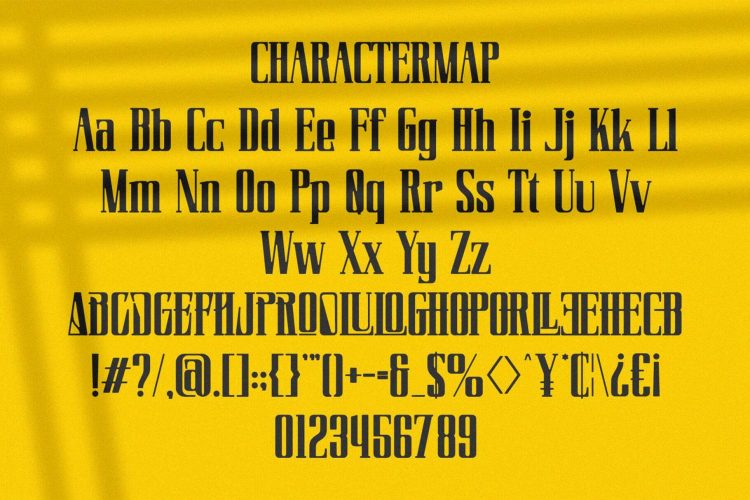 Modern Retro Serif Font