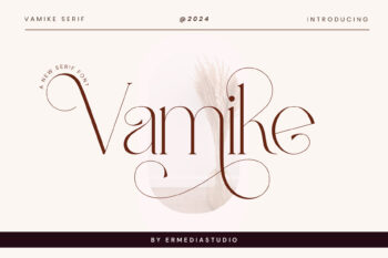 Vamike || A New Serif Font
