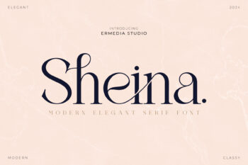 Sheina || Elegant Serif Font