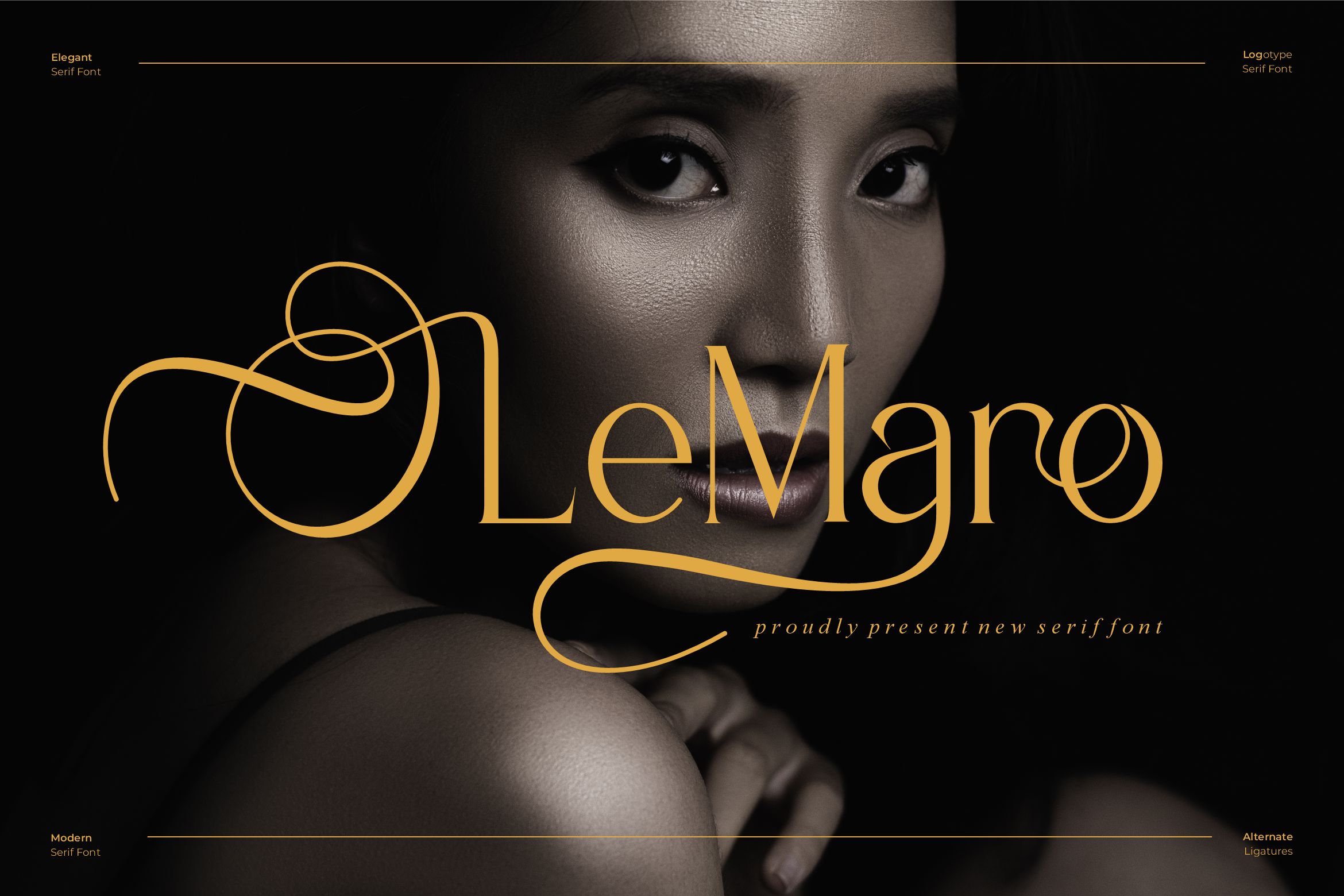LeMaro || Modern Classy Serif Font