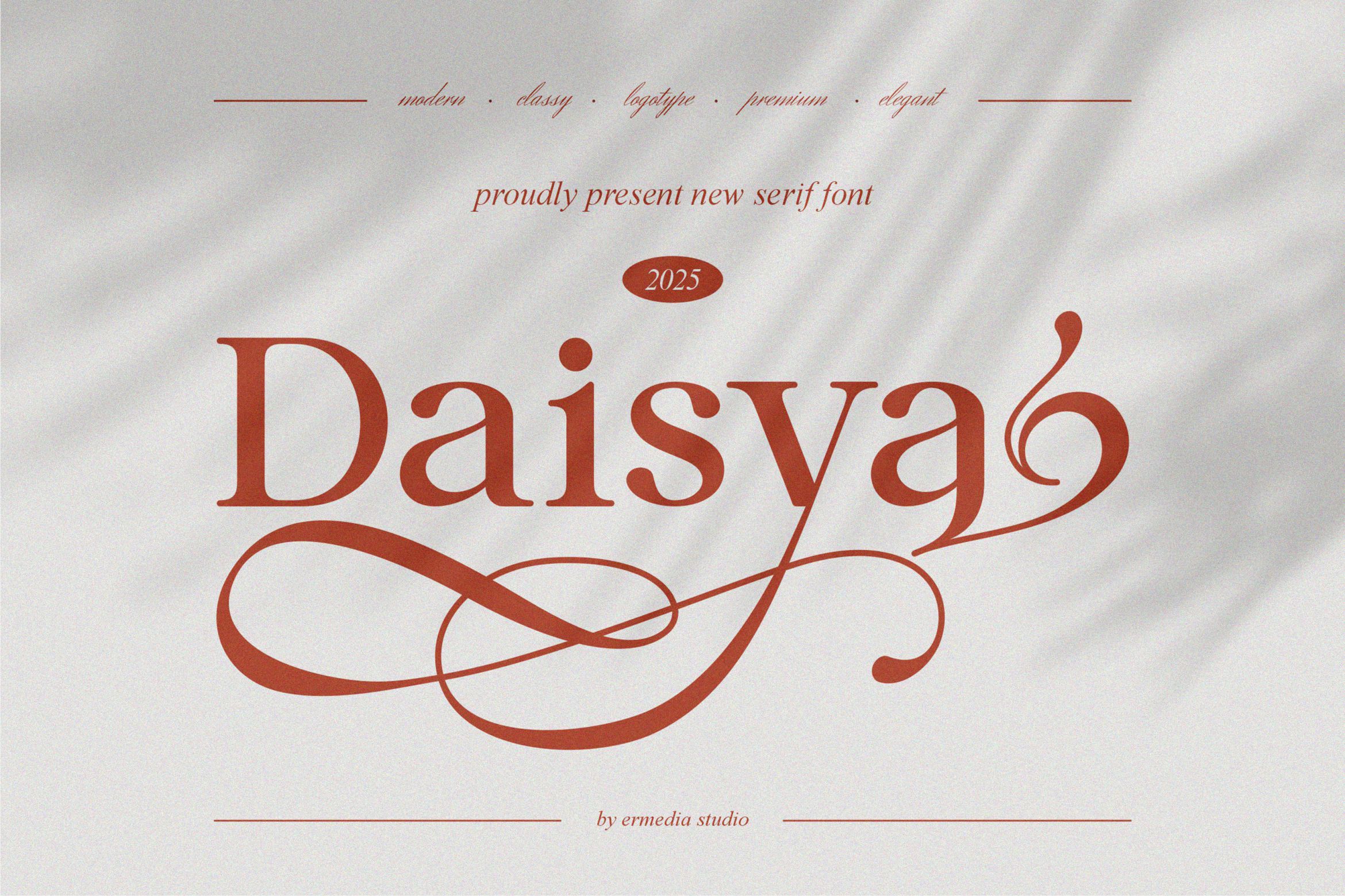 Daisya || Modern Serif Font