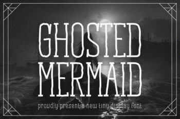Ghosted Mermaid - Tiny Display Font