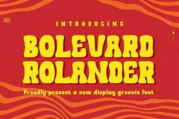 Bolevard Rolander || Display Font