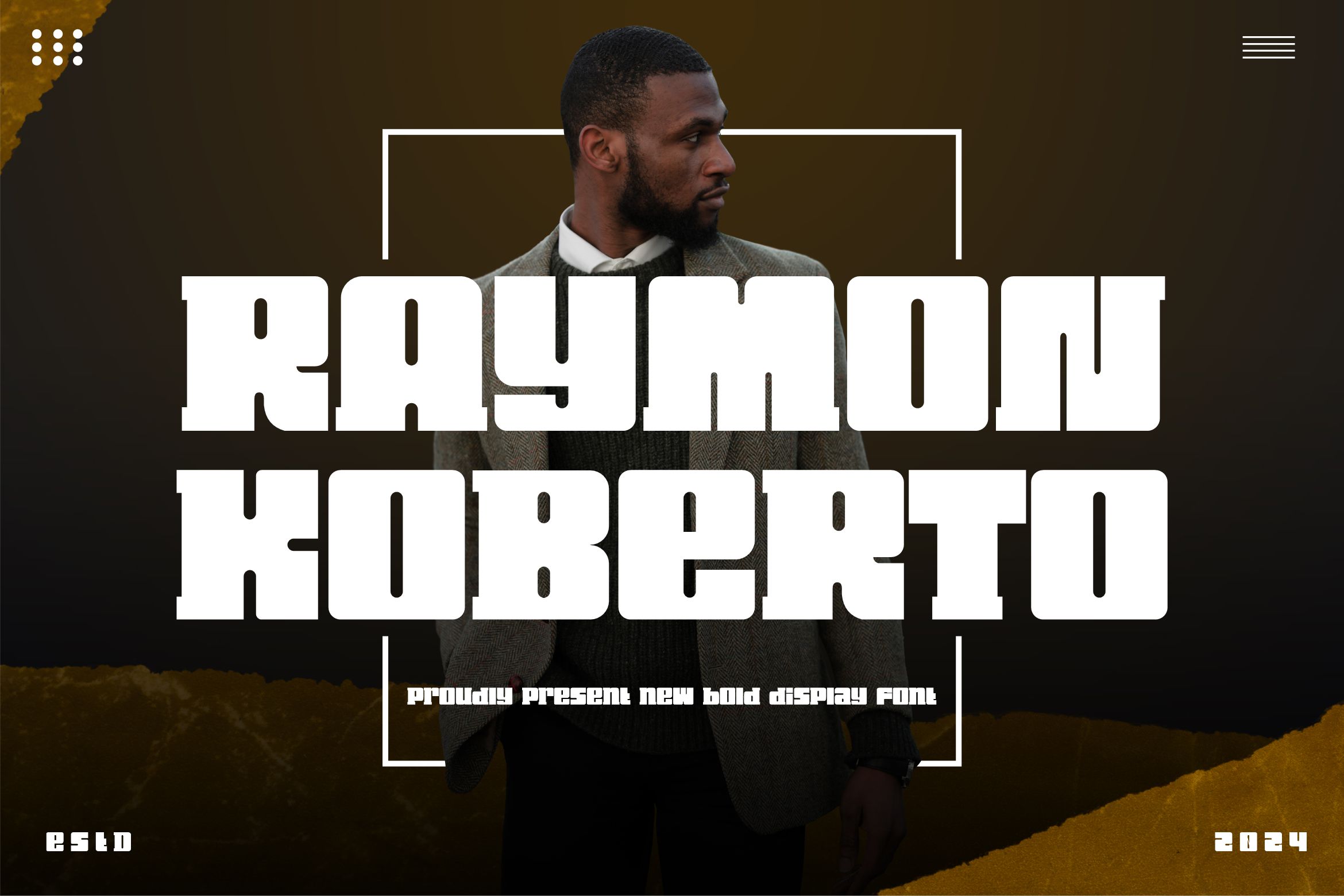 Raymond Koberto || Bold Display Font