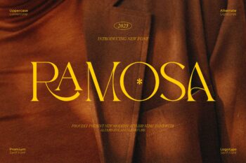 Ramosa || Modern Stylish Serif Font