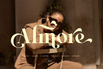 Almore || Modern Stylish Serif Font