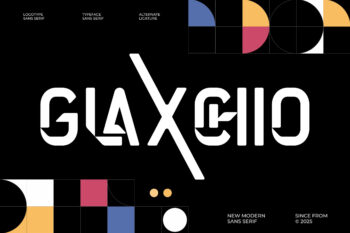 Glaxchio || Modern Sans Serif Font