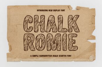 Chalk Romie || handwritten Font
