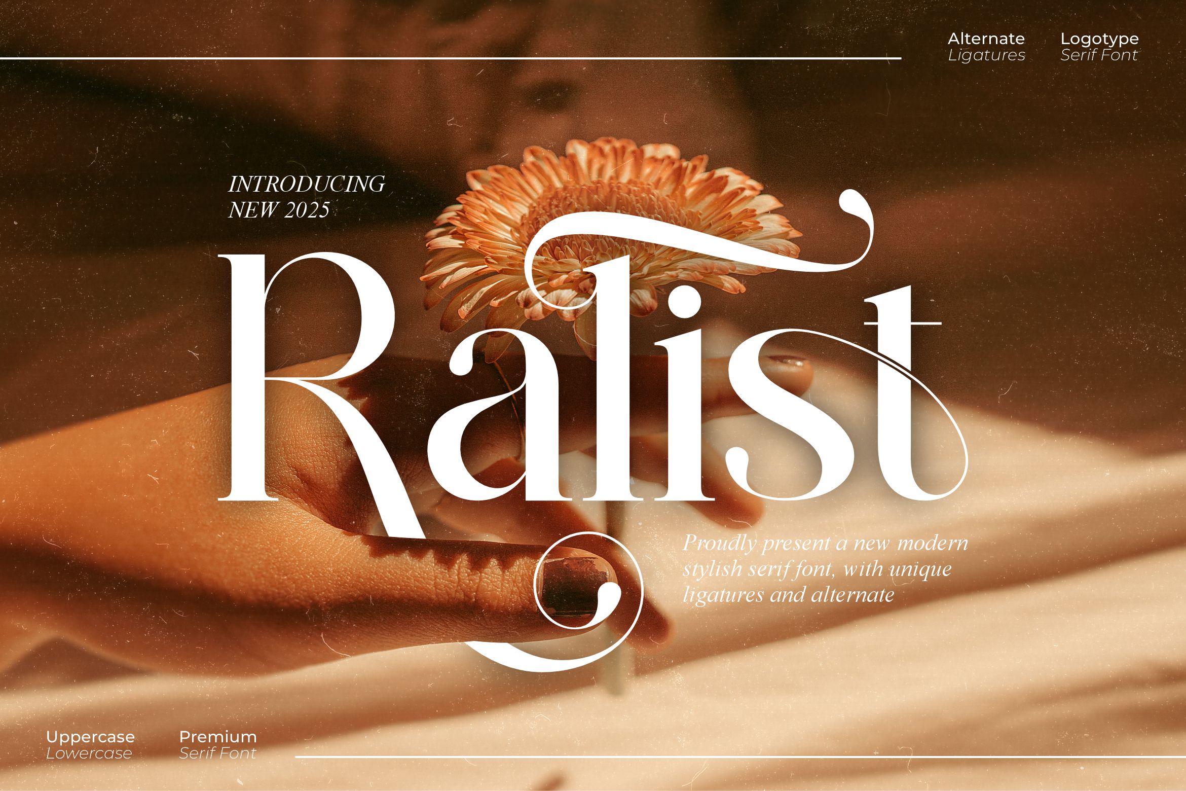 Ralist || Modern Stylish Serif Font