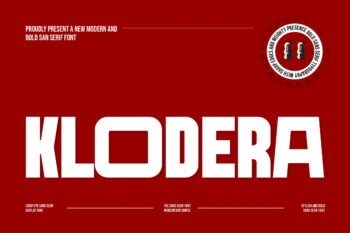 Klodera || Modern Sans Serif