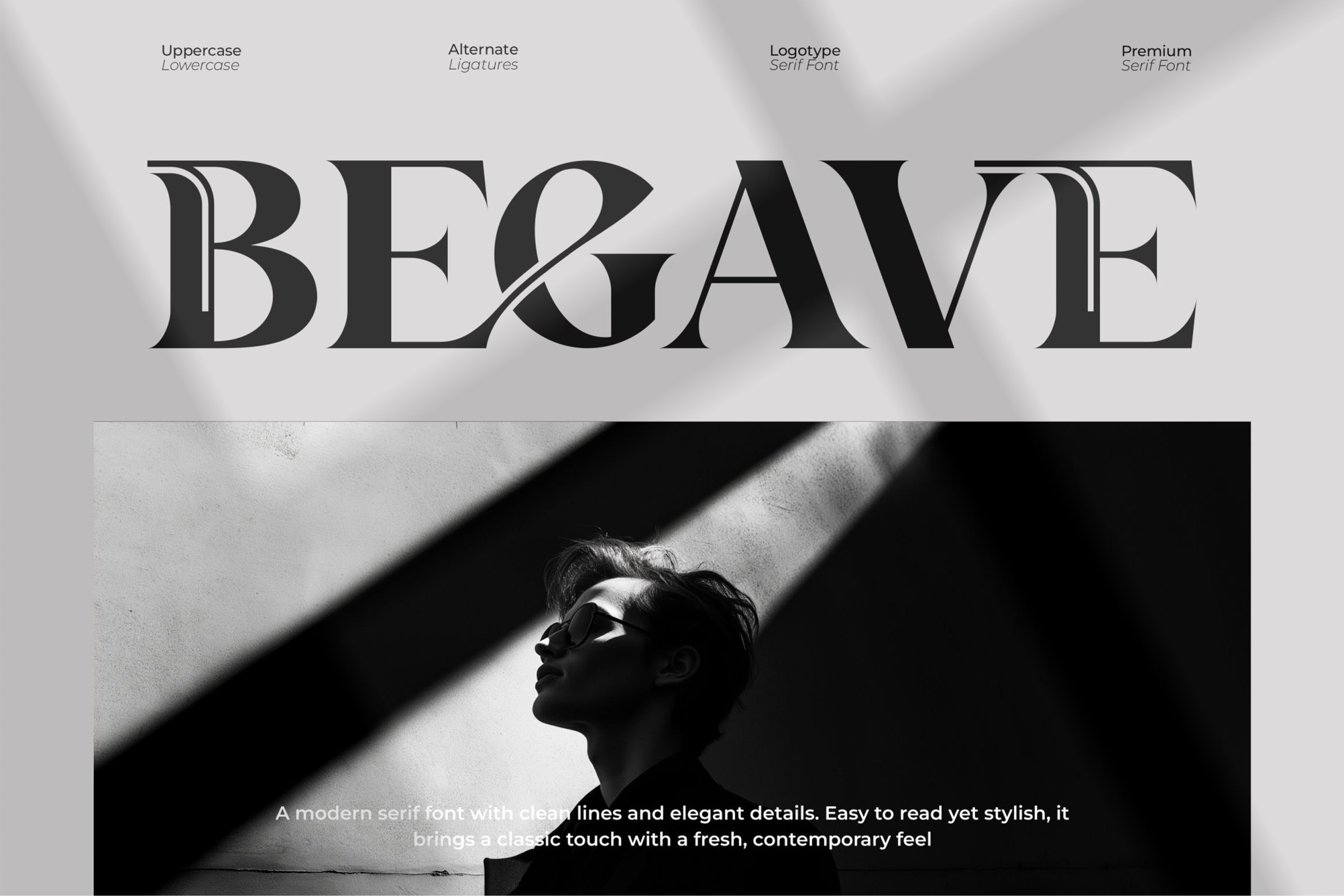Begave || Modern Classy Serif Font