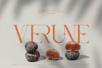 Verune || Modern Serif Font
