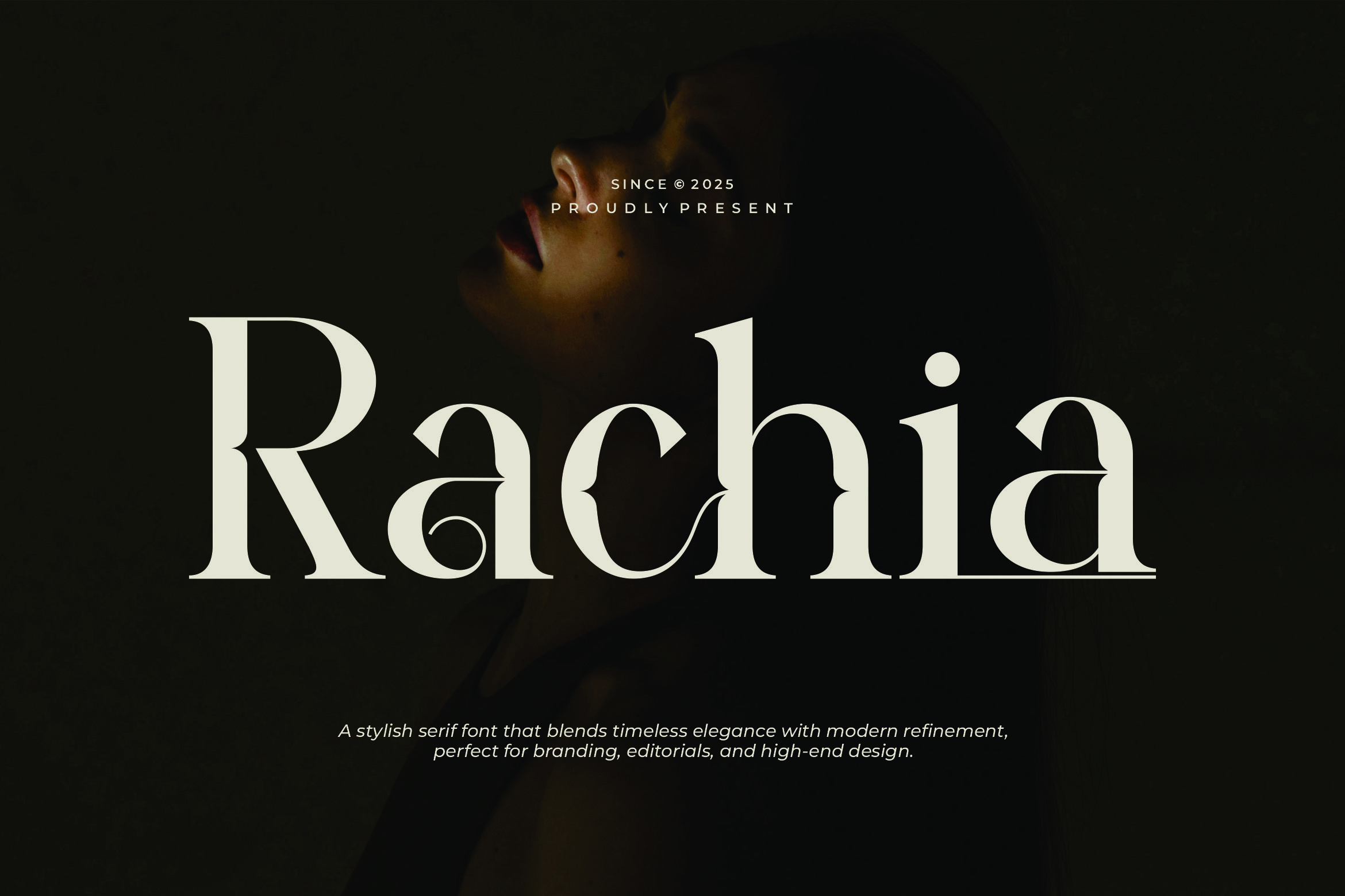 Rachia || Modern Stylish Serif Font
