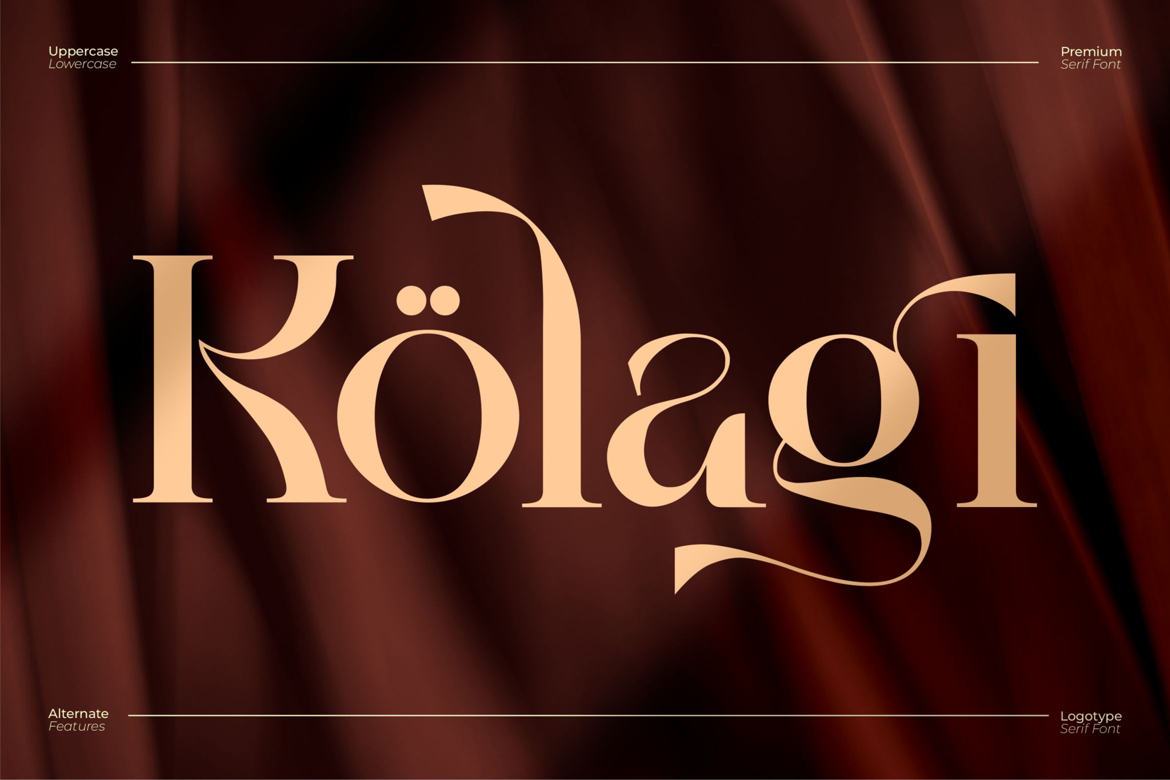 Kolagi || Modern Classy Serif Font