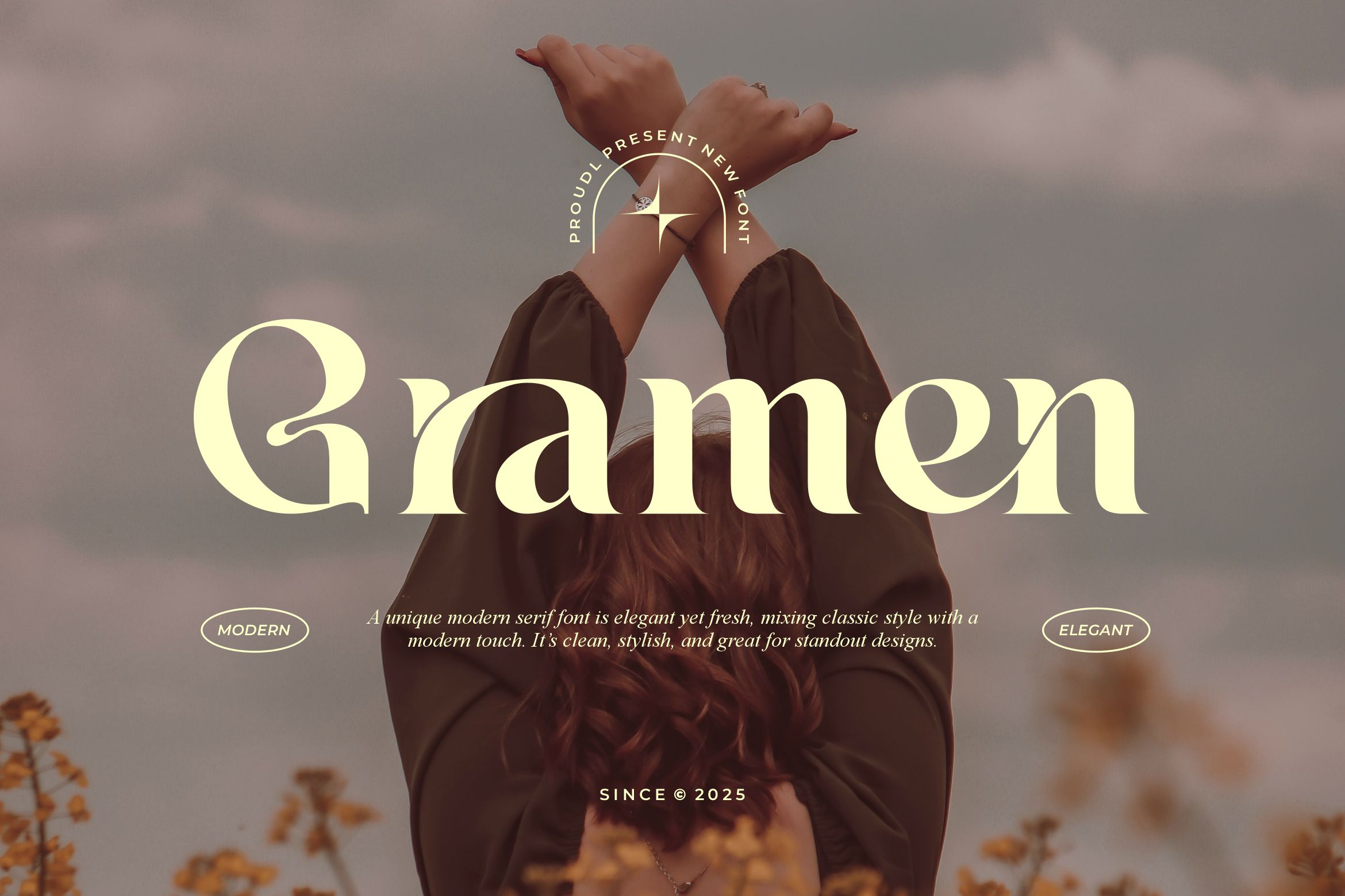 Gramen || Modern Classy Serif Font