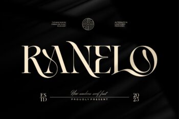 Ranelo || Modern Elegant Serif Font