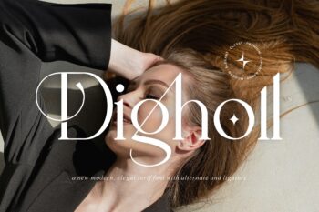 Digholl || Modern Minimalist Serif