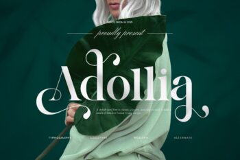Adollia || Modern Elegant Serif Font