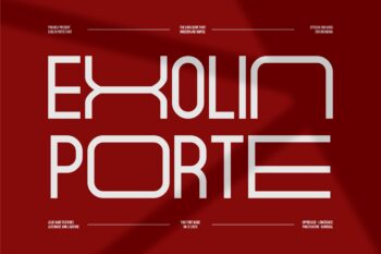 Exolin Porte || Modern Sans Serif