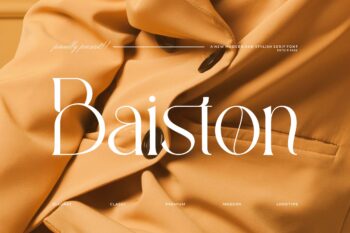 Baiston || Modern Classy Serif Font