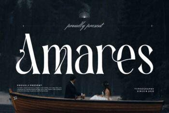 Amares || Elegant Classy Serif Font