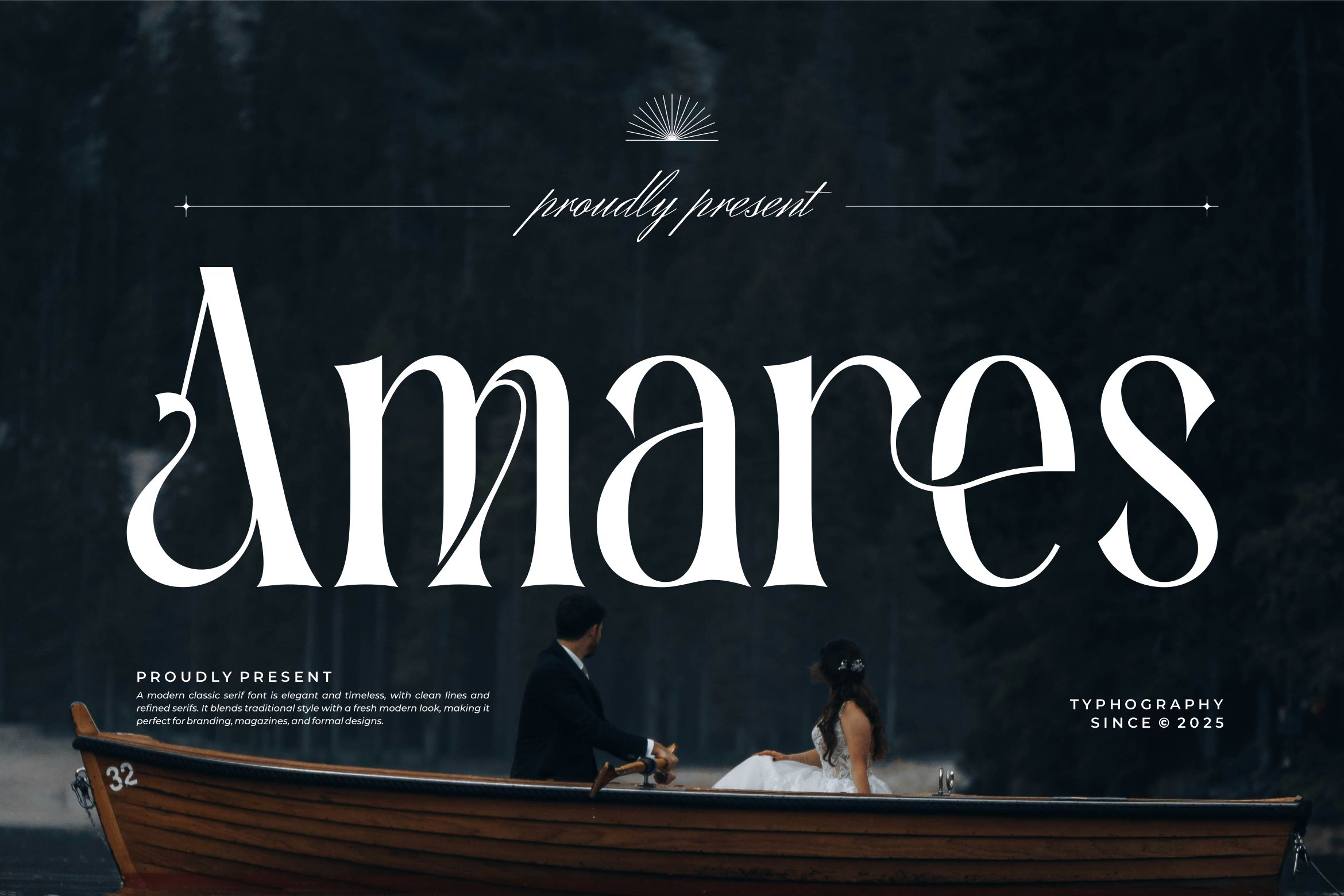 Amares || Elegant Classy Serif Font