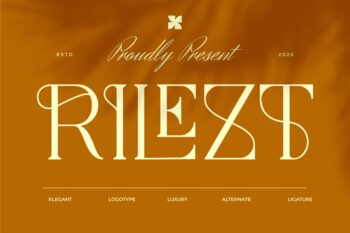Rilezt || Modern Classy Serif Font