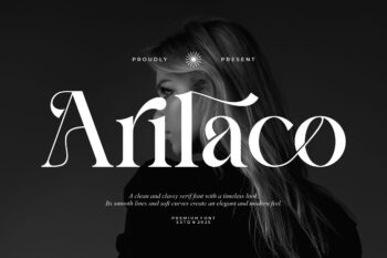 Arilaco || Modern Classy Serif Font