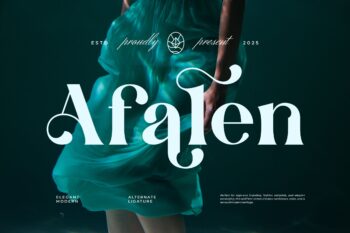 Afalen || Elegant Classy Serif Font