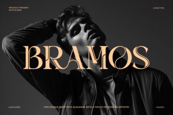 Bramos || Modern Elegant Serif Font