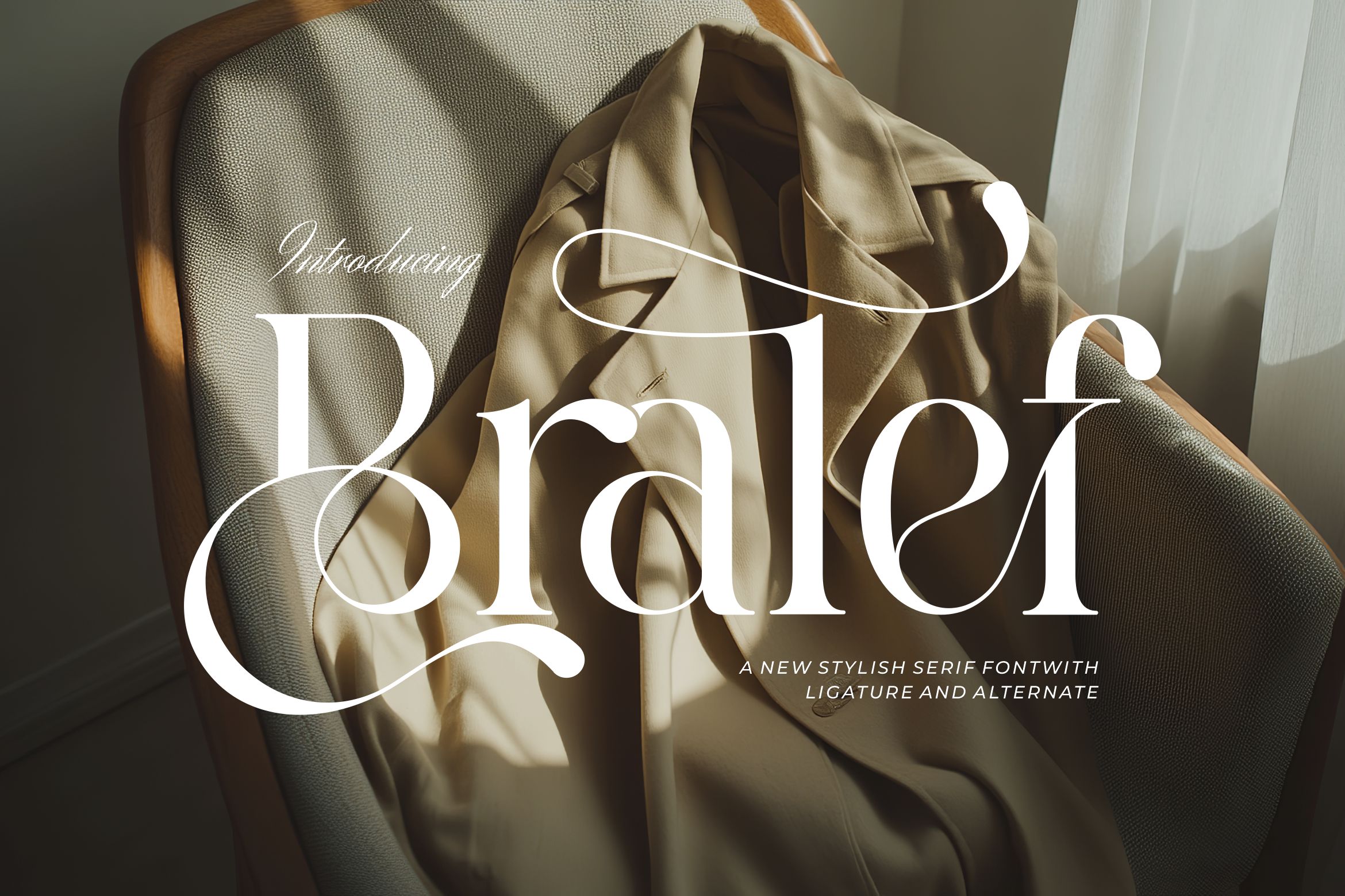 Bralef || Modern Classy Serif Font