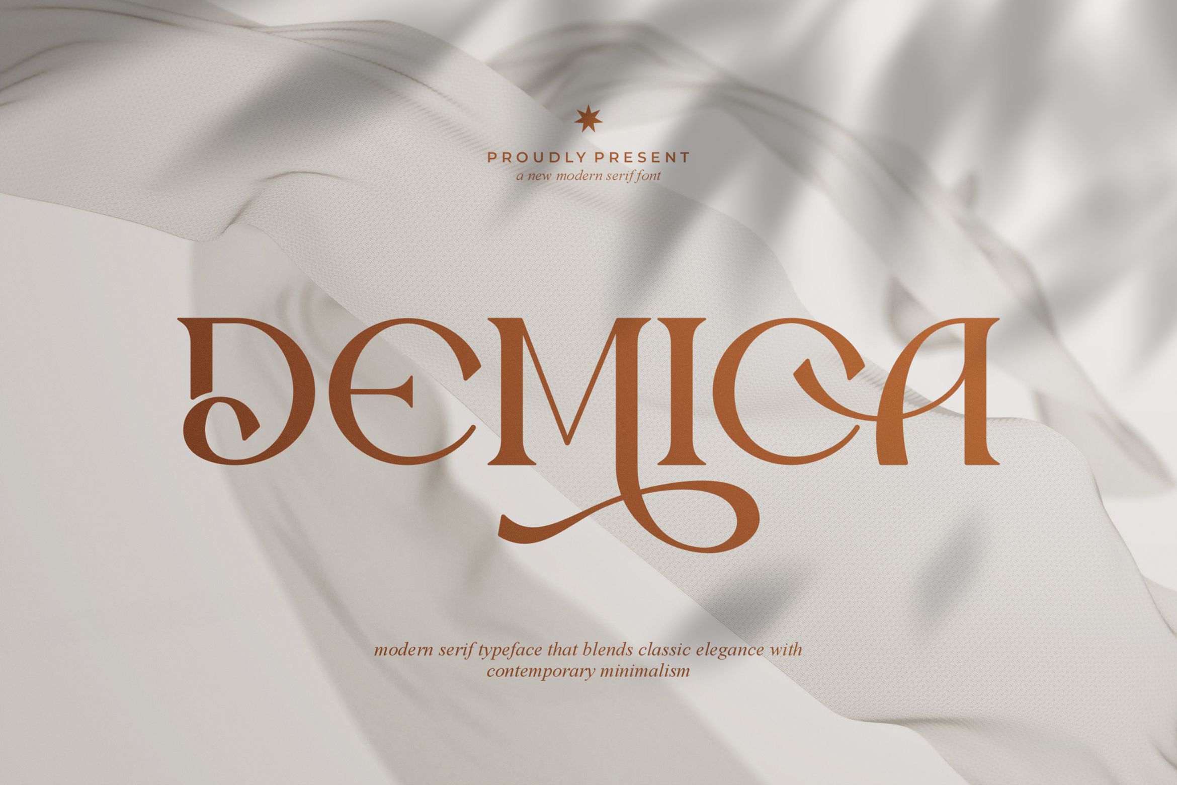 Demica || Modern Minimalist Serif Font