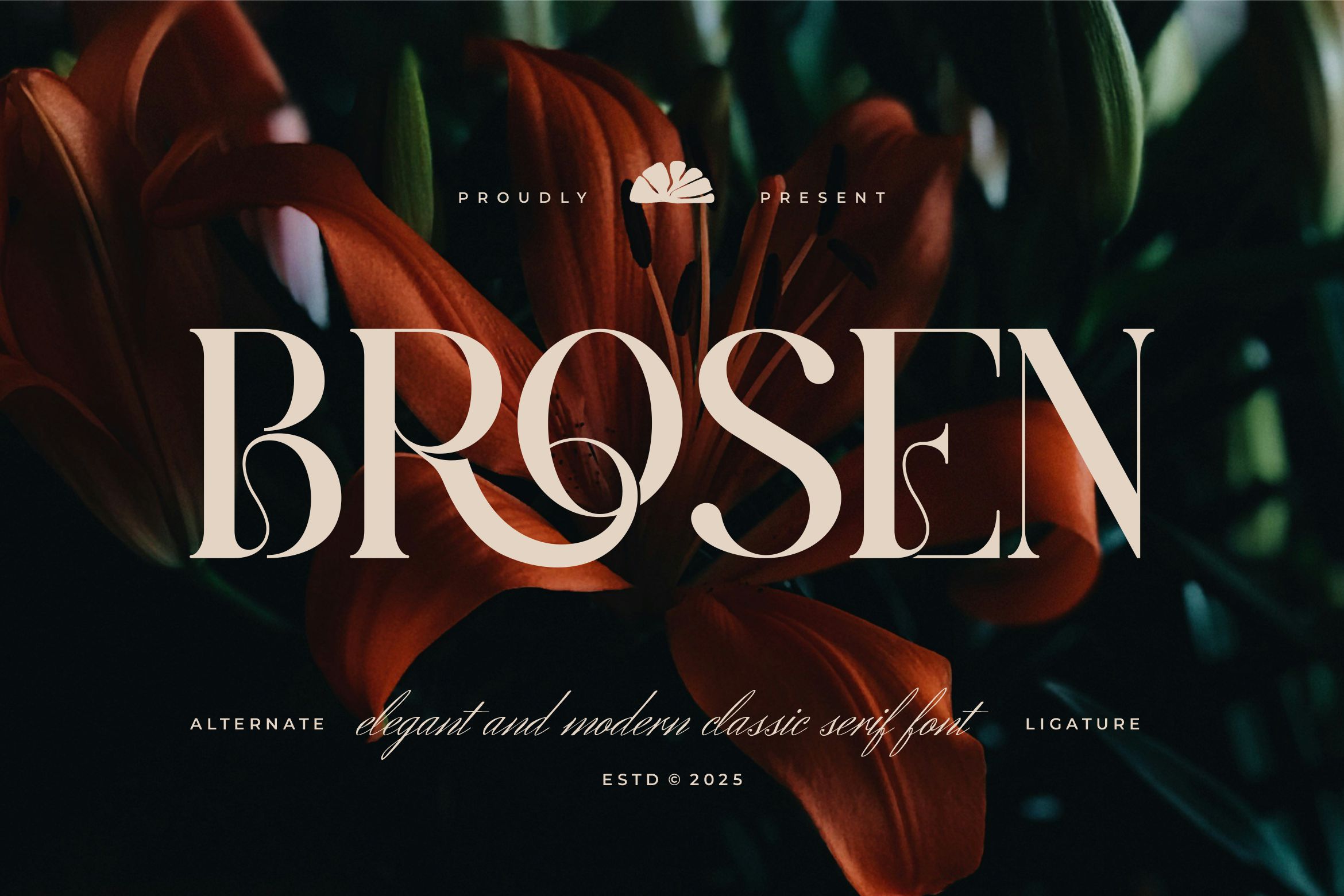 Brosen || Modern Classy Serif Font