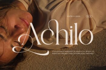 Achilo || Modern Classy Serif Font