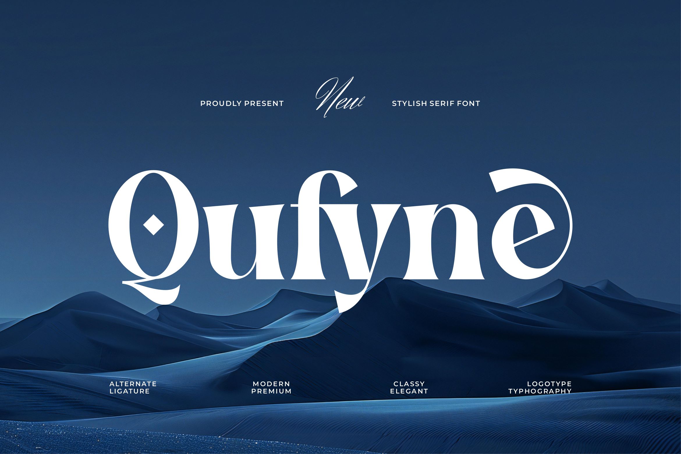 Qufyne || Elegant Classy Serif Font