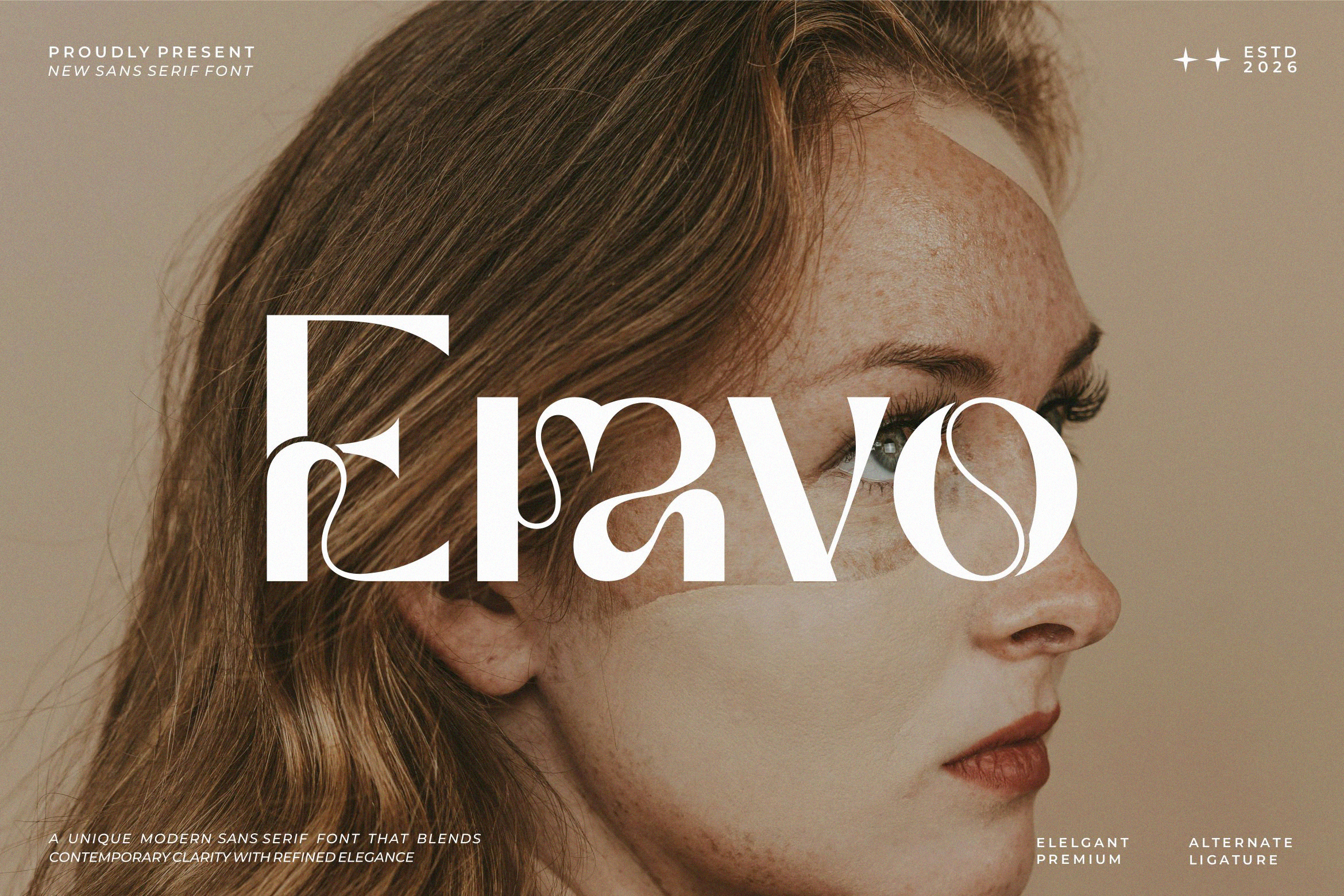 Eravo || Modern Classy Decorative Font