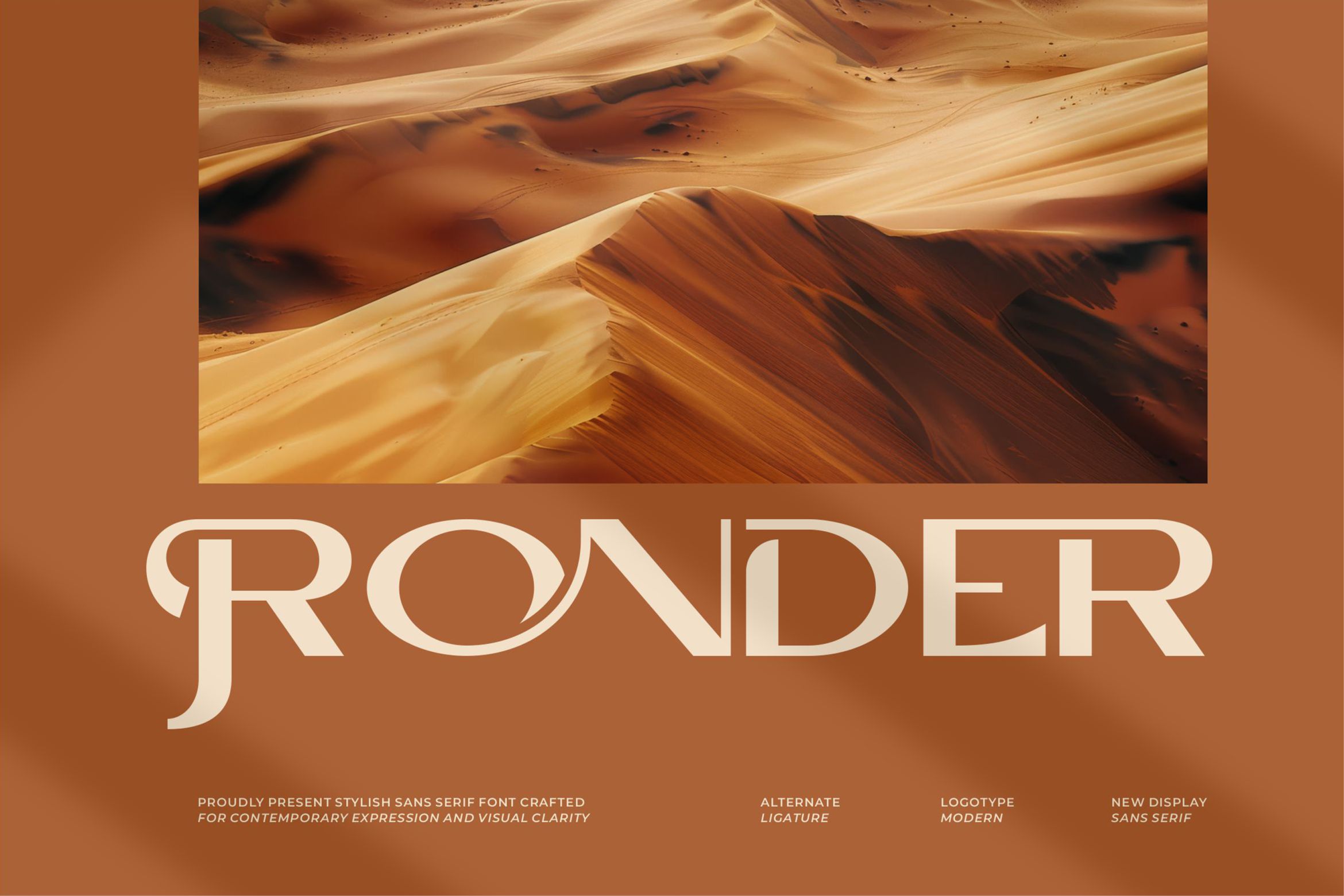 Ronder || Modern Stylish Sans Serif Font