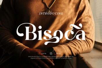 Bisoca || Modern Classy Serif Font