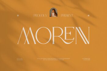 Morenn || Modern Classy Serif Font