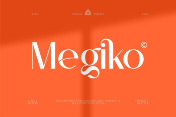 Megiko || Modern Minimalist Sans Serif Font